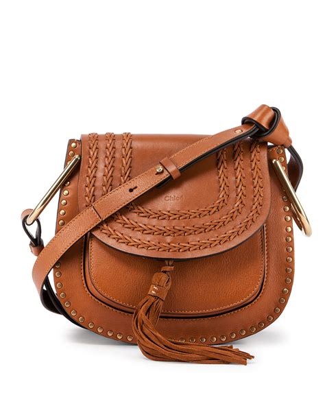 buy chloe distressed brown purse